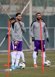 تمرینات تیم ملی فوتبال