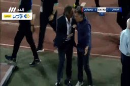 فیلم درگیری شدید ساپینتو با داور و هواداران پرسپولیس