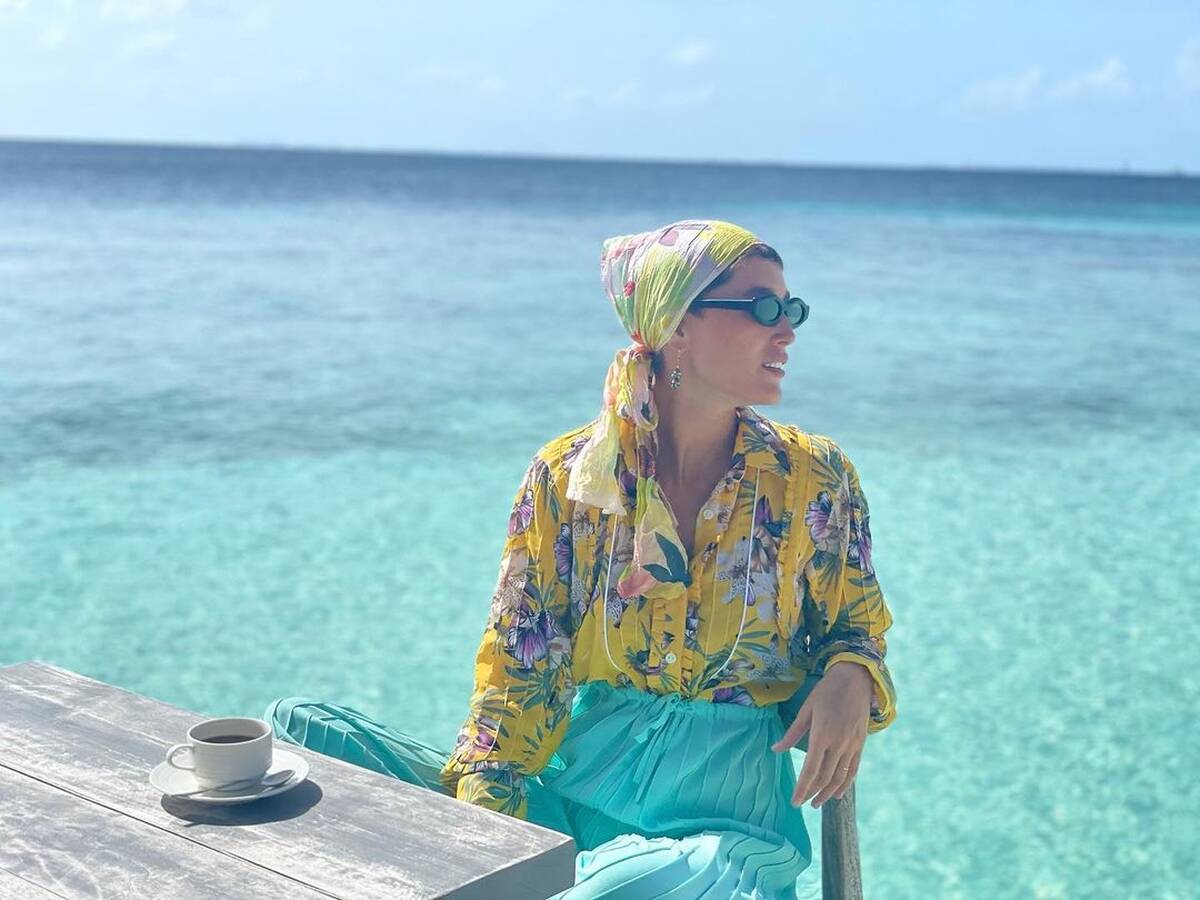 عکس‌های جنجالی فرشته حسینی در سفر به افغانستان