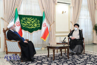 دیدار روحانی با رئیسی