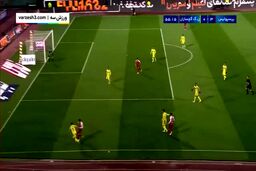 (ویدئو) گل سوم پرسپولیس به نفت و گاز توسط آل‌کثیر