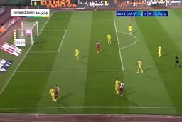 (ویدئو) گل سوم پرسپولیس به نفت و گاز توسط آل‌کثیر