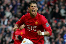 آخرین گل رونالدو با پیراهن منچستر در سال ۲۰۰۹