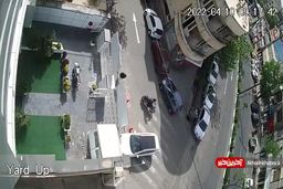 لحظه سرقت تلفن همراه در خیابان اصلی تهران|ویدئو