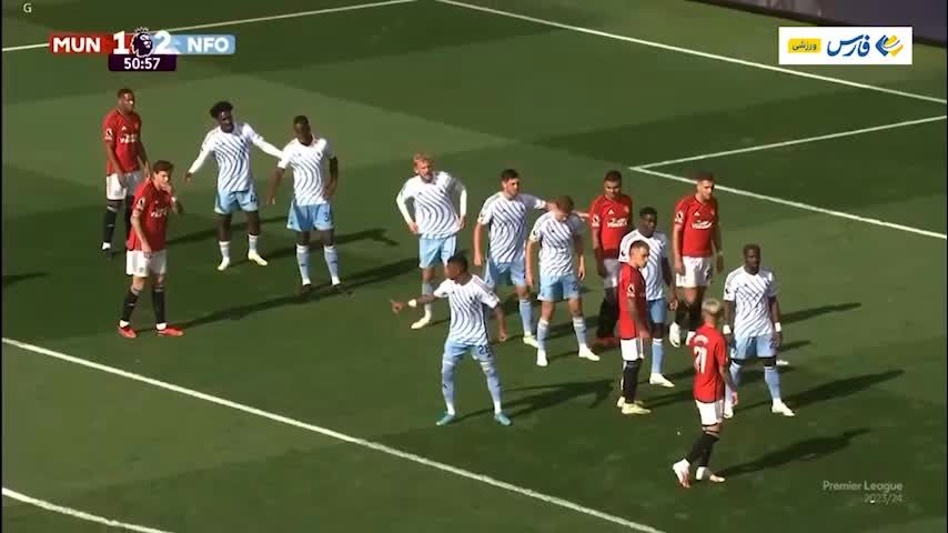 فیلم| گل‌های بازی منچستریونایتد 3 - ناتینگهام فارست 2