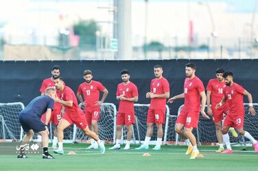 تمرینات تیم ملی قطر