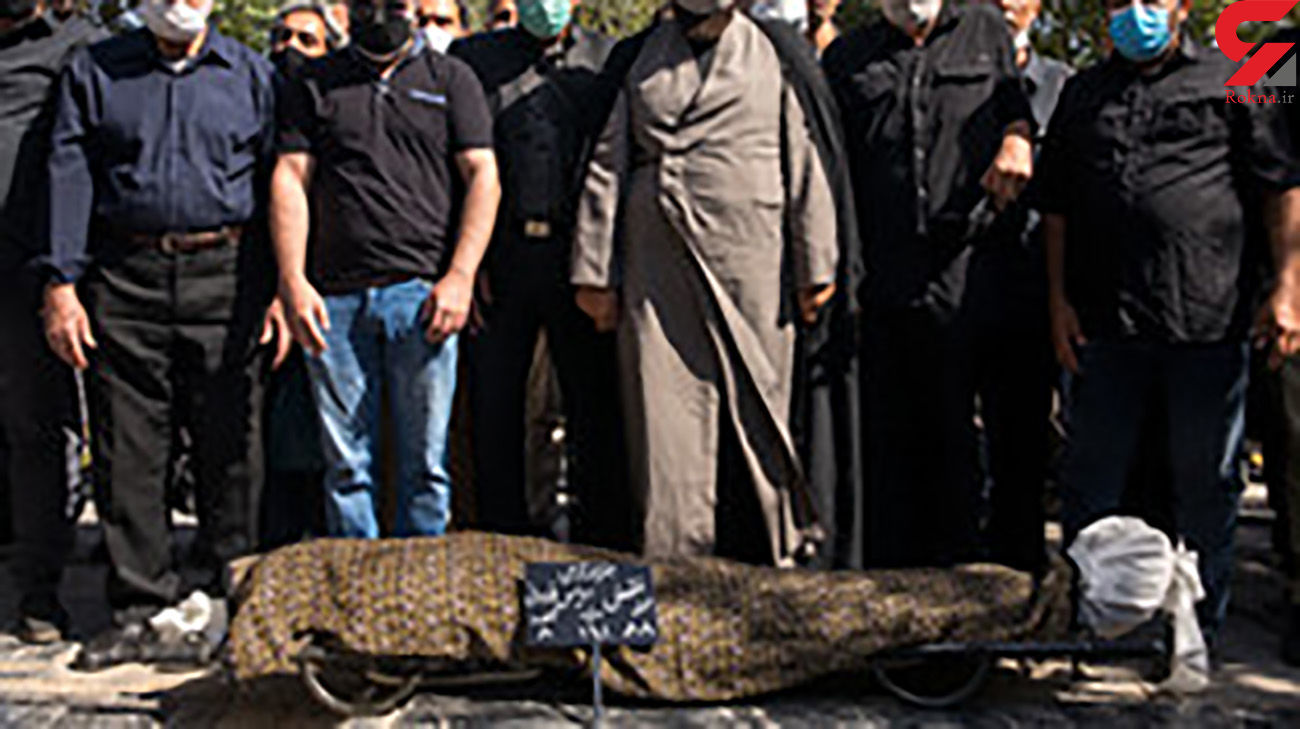 پیکر فتحعلی اویسی در مراسم خاکسپاری|فیلم