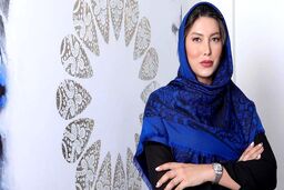 ظاهر عجیب فریبا نادری+ عکس