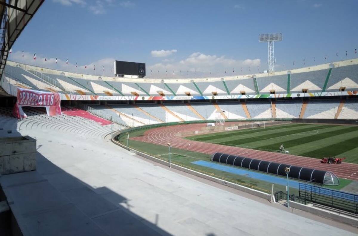 تغییر جایگاه هواداران زن در استادیوم آزادی 