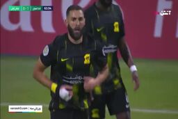 فیلم دومین گل تماشایی بنزما برای الاتحاد|خط ونشان برای رونالدو
