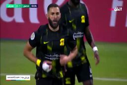 فیلم دومین گل تماشایی بنزما برای الاتحاد|خط ونشان برای رونالدو

