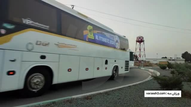 فیلم|حرکت کاروان الاتحاد با اسکورت ویژه در اصفهان