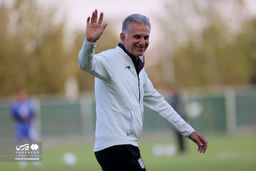 تصاویر تمرینات تیم ملی فوتبال در کمپ