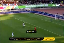 ویدئو: گل دوم ایران به لبنان با ضربه دیدنی جهانبخش