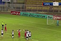  از دست رفتن پنالتی پرسپولیس توسط نعمتی|فیلم