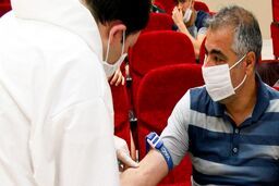 تست کرونای تراکتوری ها در تبریز +عکس