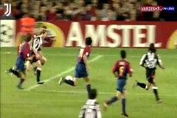 بهترین گل‌های یوونتوس به بارسا