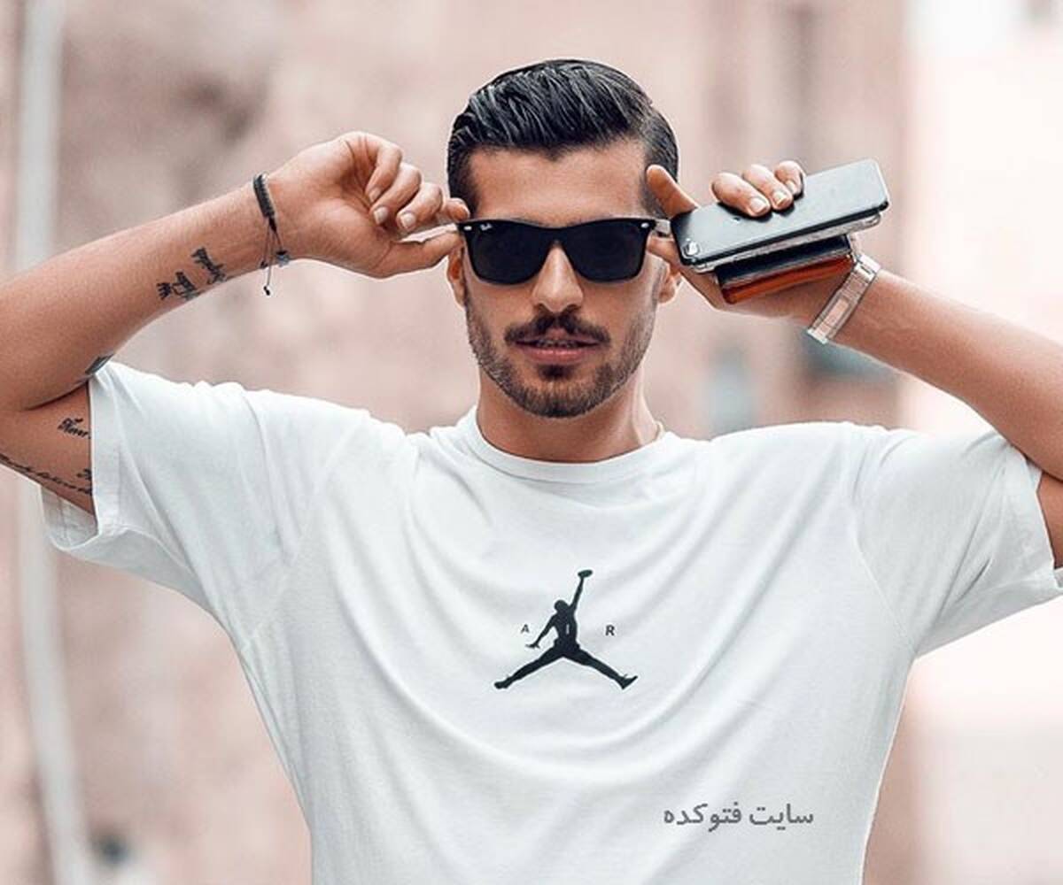 لژیونر ایرانی در نقش کریستیانو رونالدو|عکس