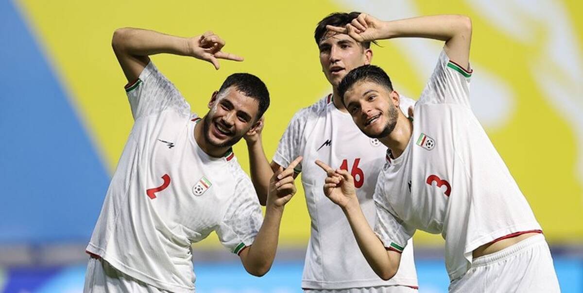 نوجوانان ایران با برد مقتدرانه مقابل کره جنوبی صدرنشین شدند