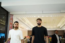 ورود بازیکنان به کمپ تیم ملی فوتبال|عکس