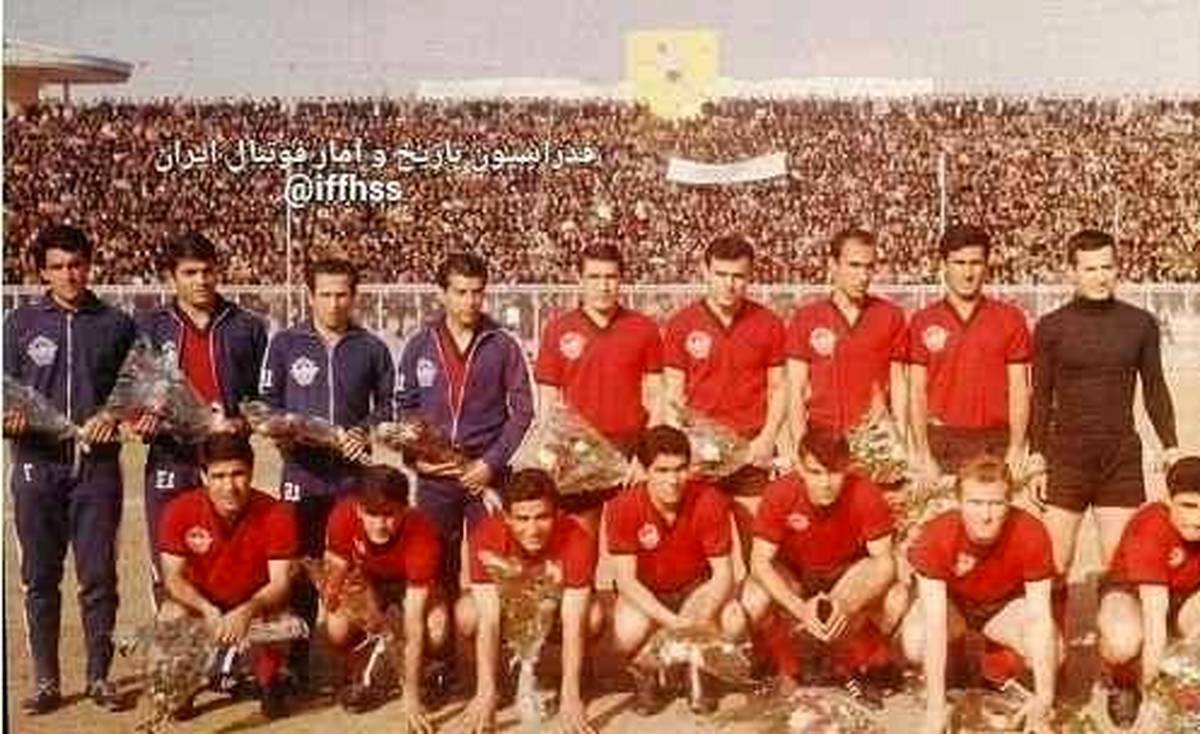 پرسپولیس در اولین دربی تاریخ!عکس دیده نشده