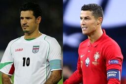 دوبهم زنی تلویزیون میان دایی و رونالدو
