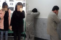 لحظه سرقت باورنکردنی یک زن و مرد از یک جواهر فروشی