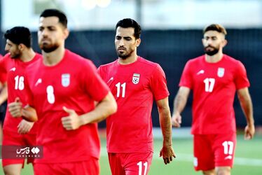 تمرینات تیم ملی قطر