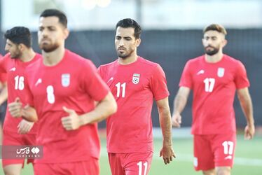 تمرینات تیم ملی قطر