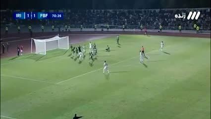 فیلم گل دوم ایران به بورکینافاسو توسط ابراهیمی