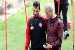 عکس|حضور پروین و خوردبین در تمرین پرسپولیس