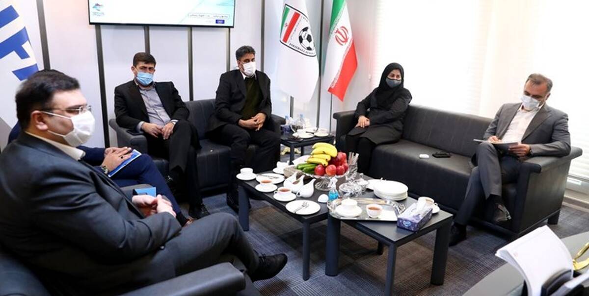 عکس:دیدار اعضای هیات رئیسه با میرشاد ماجدی