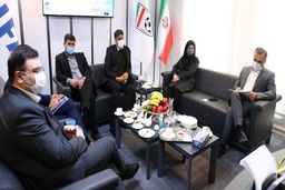 عکس:دیدار اعضای هیات رئیسه با میرشاد ماجدی