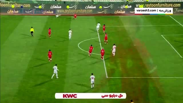 فیلم گل اول ایران به هنگ کنگ با ضربه آزمون