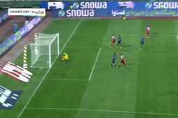 گل پرسپولیس به گل گهر|اولین گل زاهدی با حضور هواداران