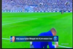 فیلم|از هوش رفتن خبرنگار شبکه ESPN قبل از بازی رئال مادرید