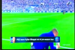 فیلم|از هوش رفتن خبرنگار شبکه ESPN قبل از بازی رئال مادرید