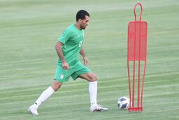 تمرینات مخفیانه ستاره پرسپولیس برای دربی