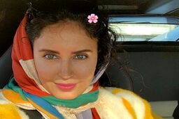 تفریح رنگی‌رنگی النازشاکردوست در شمال+عکس