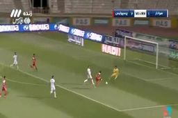 فیلم گل سوم پرسپولیس به هوادار|ضربه آل کثیر