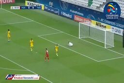 خلاصه بازی پرسپولیس ۱-۰ التعاون +فیلم