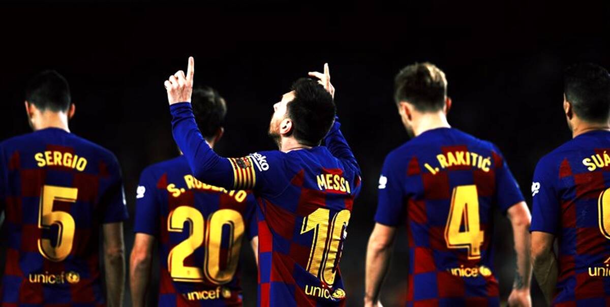 آتش بازی مسی برای گذر از رکورد کریس ؛ بارسا 5-2 مایورکا