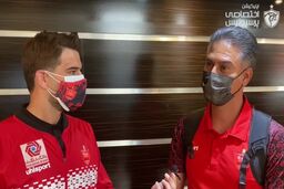 فیلم؛ سخنان حمید مطهری مربی پرسپولیس در هند