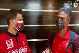 فیلم؛ سخنان حمید مطهری مربی پرسپولیس در هند