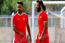 حضور محمد عباس‌زاده در تمرینات بردیف