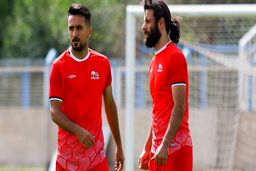 حضور محمد عباس‌زاده در تمرینات بردیف