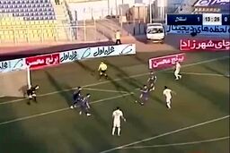  گل دوم استقلال به گل گهر|فیلم