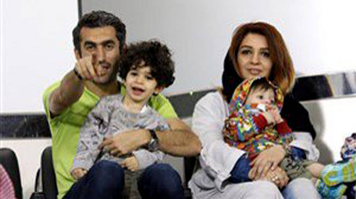 تصاویری خاص از خانه و خانواده مجتبی جباری