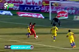 گل دوم پرسپولیس به شهرداری ماهشهر ( علیپور)