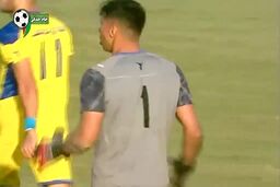 گل اول پرسپولیس به شهرداری ماهشهر توسط علیپور
